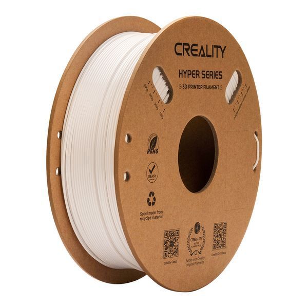 Філамент Creality Hyper PETG, 1 кг, 1.75 мм. Білий 3301030040 фото