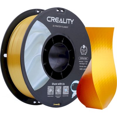 Філамент Creality CR-Silk PLA, 1 кг, 1.75 мм. Золотий 3301120001 фото